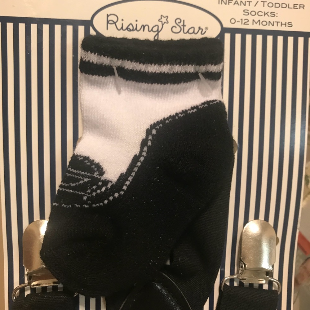 🌈infant socks/suspenders